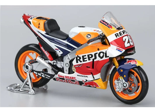 1:18 Honda RC213V 2018 Orange/Red #26 Maisto  Diecast Motorcycle Model