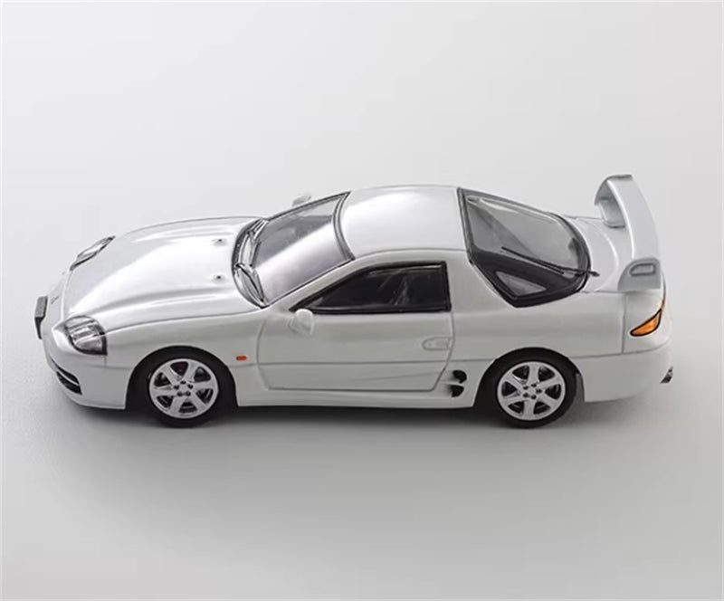 GAGHI MODELS Mitsubishi 3000GT GTO 1998 White 1:64 Car Pre-built Model