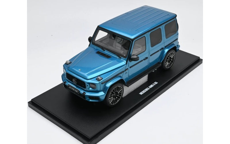 1:18 Mercedes-Benz G63 AMG 2024 Blue GT Spirit Limited Edition Resin Car Model