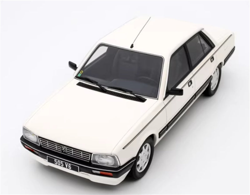 1:18 PEUGEOT 505 V6 BLANC MEIJE 1989 White  OTTO Limited Edition 999PCS ONLY Resin Car Model