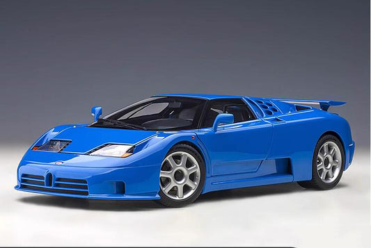 AUTOART BUGATTI EB110 SS blue 1:18car Pre-a Model