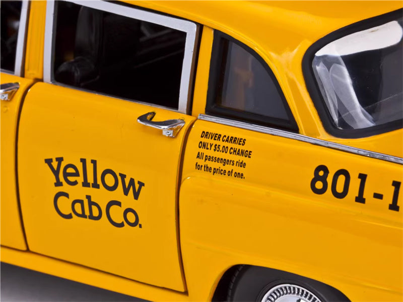 Sun Star 1981 Checker A11 New York Taxi Las Angeles Yellow 1:18 Car Pre-built Model view8