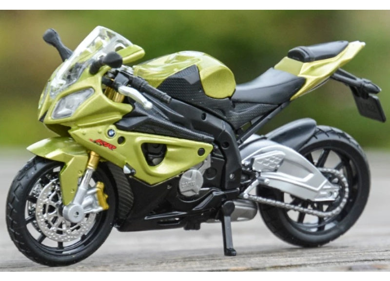 1:18 BMW S1000RR  Green  Maisto  Diecast Motorcycle Model