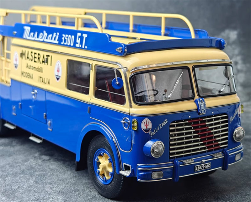 CMC Maserati Race Transporter Fiat 642 RN2 Bartoletti Automobili
Fiat 642 RN2 Bartoletti1957 Limited Edition 1:18 Truck Pre-built Model view12
