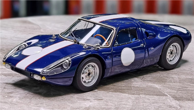 CMC Porsche 904 Carrera GTS Bonhams Scottsdale Auction 2017 blue Limited Edition 1000PCS ONLY 1:18 Car Pre-built Model view1