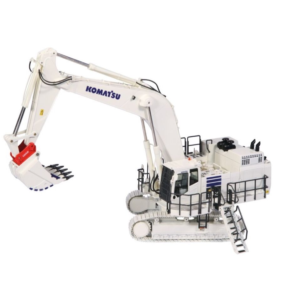 NZG KOMATSU PC1250-11 excavator white 1/50 DIECAST 0