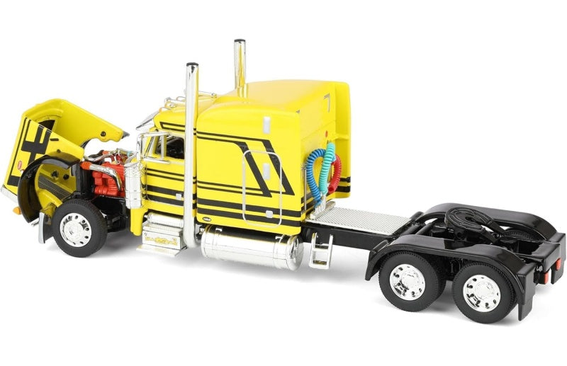1:64 Peterbilt 379 DCP Yellow Diecast Model view5