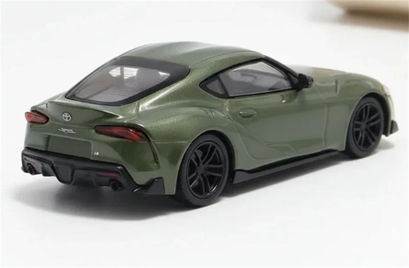 1:64 Toyota GR Supra A90 Olive Green BSC DIECAST Limited Edition 499pcs ONLY Model