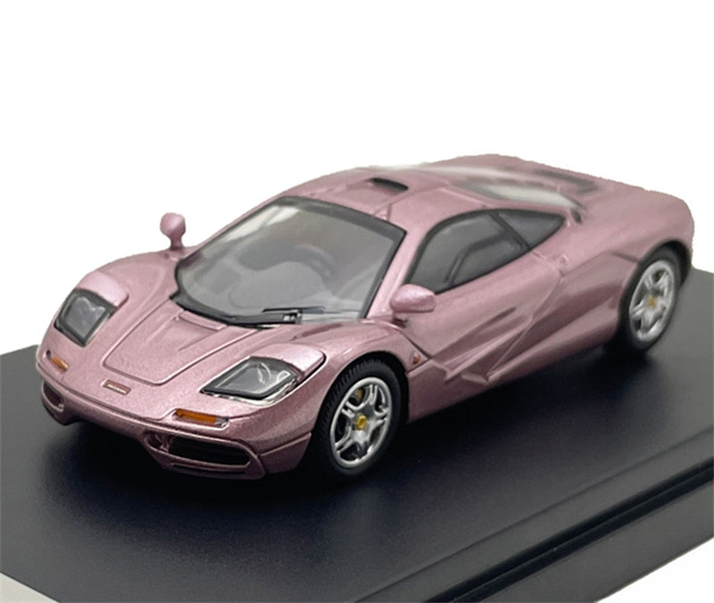 LCD-MODELS Mclaren F1 Super Car Matte Purple 1:64 car Pre-built Model view1