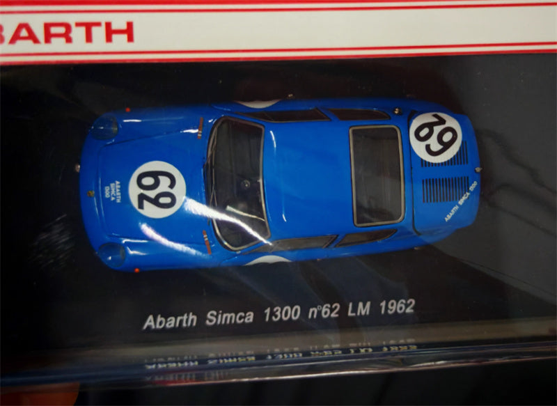Spark Abarth Simca 1300 #62 LM 1962 1:43 Car Pre-built Model view6