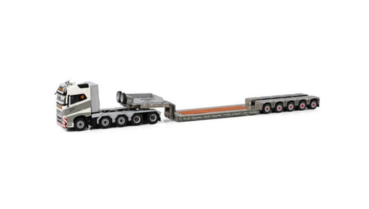 WSI VOLVO FH4 GLOBETROTTER 10X4 NOOTEBOOM LOWLOADER - 5 AXLE AFFOLTER 1:50 DIECAST Truck Lorry