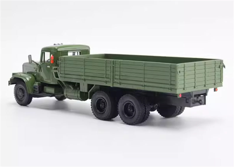 Modimio Soviet second-generation heavy truck KRAZ-257B1 Ukrainian flatbed truck 1:43 Truck Pre-built Airliner Model Display view2