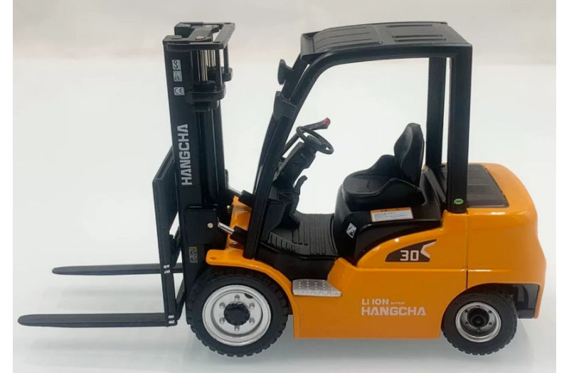 HANGCHA 30 New Energy Forklift Foreign trade version 1:25 Truck Pre-built Airliner Model Display view3