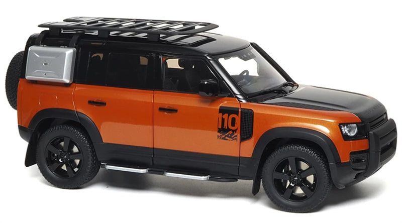 1:18 Land Rover Defender 110 2020 Orange/Black Almost Real Limited Edition 600PCS ONLY DIECAST Model