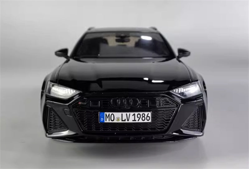 1:18 Audi ABT RS6 AVANT C8  purplish black  GT SPIRIT W/ roof box Limited Edition 888PCS ONLY Resin Car Model