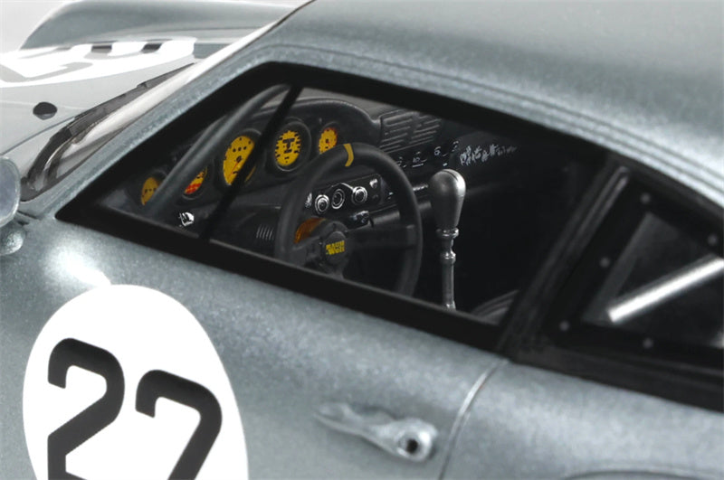 1:18 PORSCHE 911 993 RWB LIBERTY WALK #27 YUIITSUMUNI  silver  GT SPIRIT Limited Edition Resin Car Model