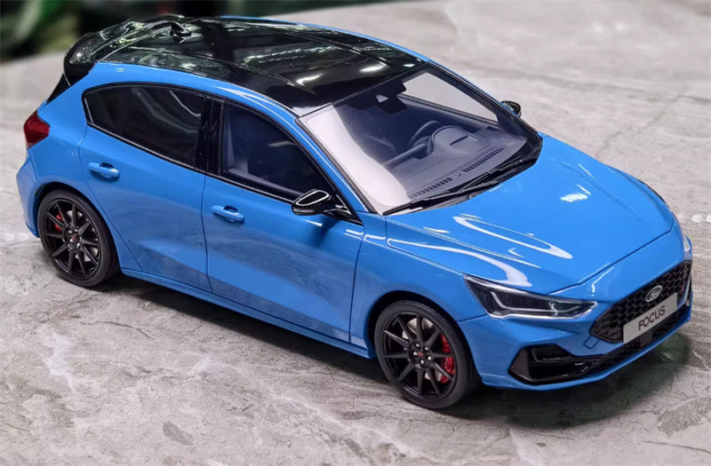 1:18 FORD FOCUS ST  2024 Blue  OTTO Limited Edition 999PCS ONLY Resin Car Model