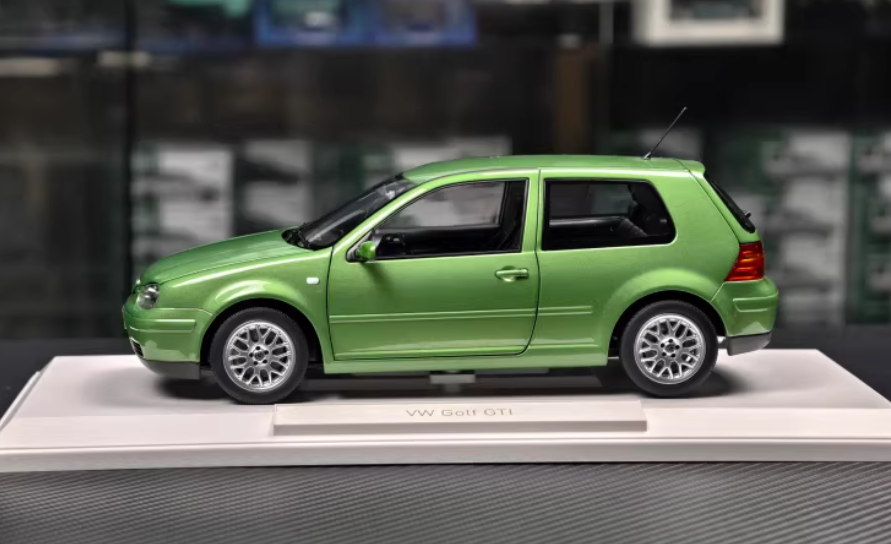 1:18 Volkswagen Golf GTI 1998 Green  NOREV 4th generation DIECAST car Model