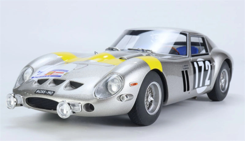 GT Spirit Ferrari 250GTO #172 silver Limited Edition 504PCS ONLY 1:18 Car Pre-built Model view1