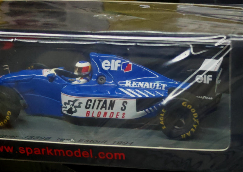 Spark Ligier JS39B Test Estoril 1994 M.SCHUMACHER 1:43 Car Pre-built Model view8