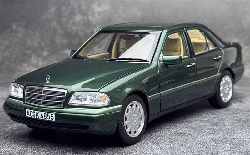 NOREV Mercedes Benz C-CLASS 1993 dark green 1:18 Car Pre-built Model view1