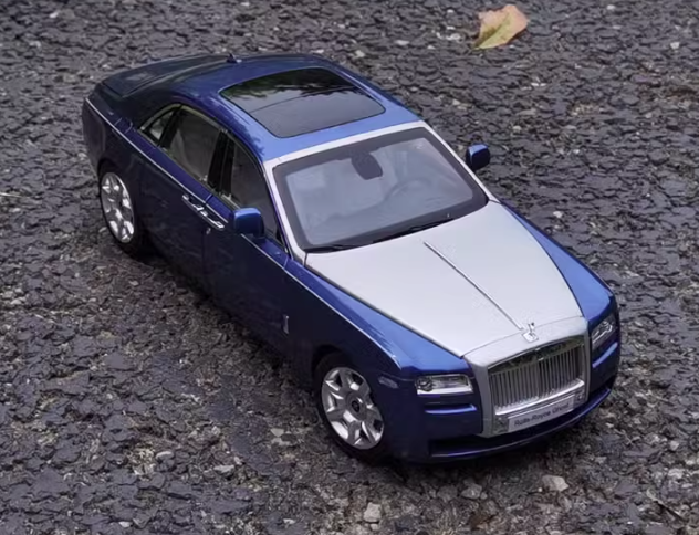 kyosho Rolls Royce RR ghost lavender blue 1:18 car Pre-a Model