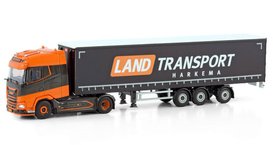 WSI DAF XG 4X2 CURTAINSIDE Land Harkema 1:50 Model