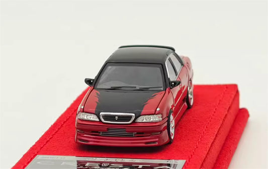1:64 Toyota Cresta Pearl Red Mortal Model Limited Edition 1199PCS ONLY DIECAST Civil Car Model