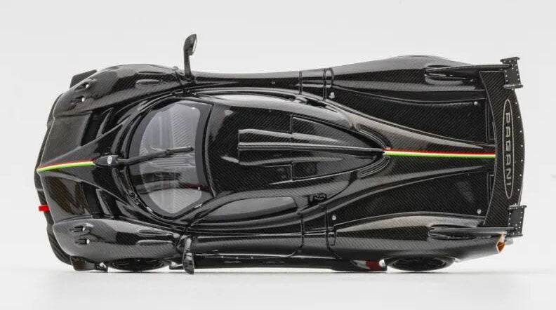 LCD 1:64 Pagani Huayra R black carbon diecast model
