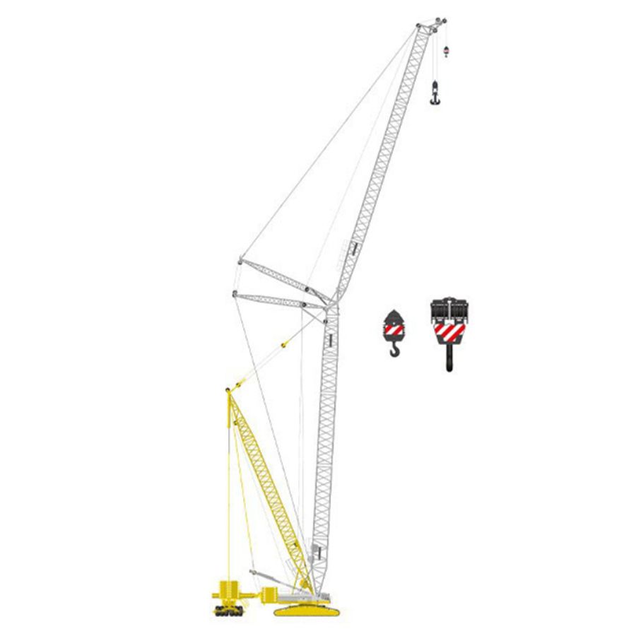 NZG Liebherr LR1600/2 Crawler Crane MEDIACO 1/50 KIT Truck Lorry