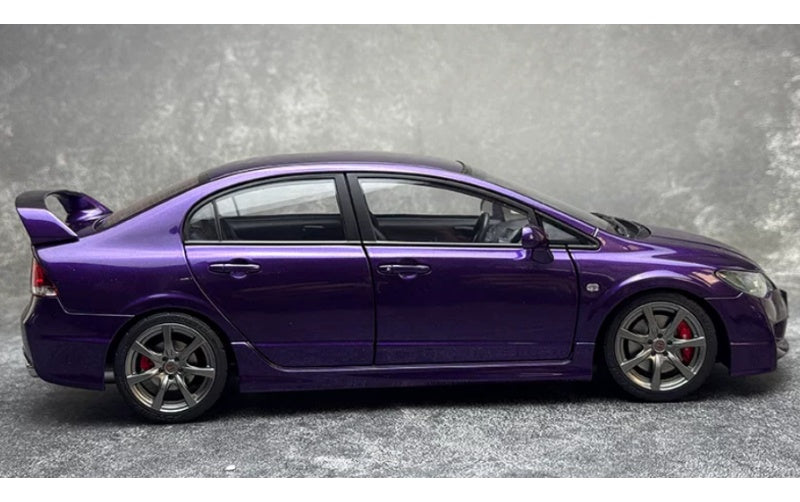1:18 Honda R (FD2) Pearl Purple MOTORHELIX Limited 399 pcs DIECAST Car Model