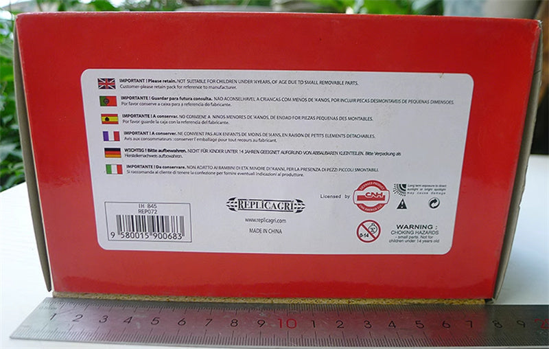 REPLICAGRI CASE IH 845 Agricultural Tractor Red 1:32 Truck Pre-built Model