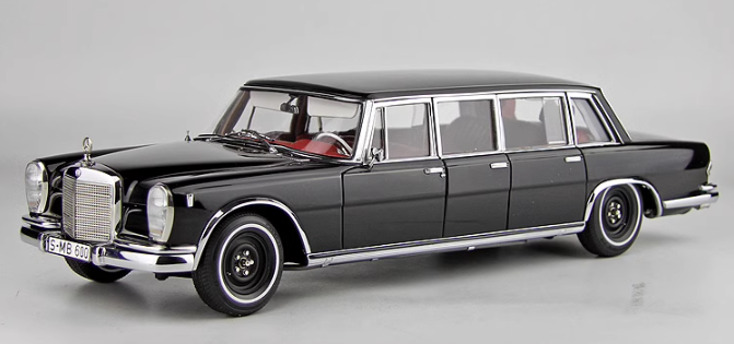 CMC Mercedes Benz 600 Pullman （W 100） black 1:18car Pre-a Model