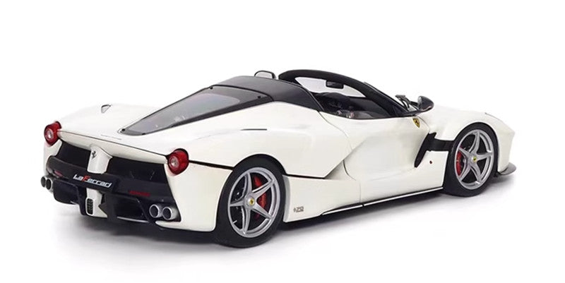 BBR MODELS LAFerrari White convertible 1/18 DIECAST car