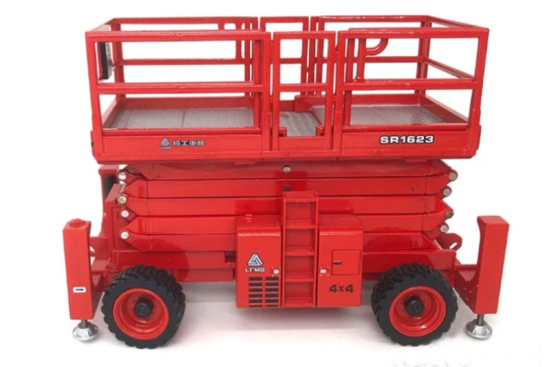 LGMG SR1623 Off-road scissor lift platform 1:40 Truck Pre-built Airliner Model Display view9