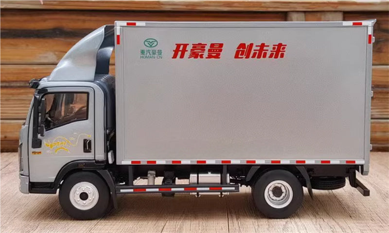 Sinotruk HOMAN M3 Light Truck grey 1:24 Truck Pre-built Model