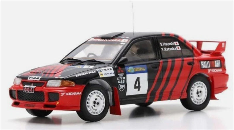 Spark Mitsubishi Lancer EVOLUTION III 4th Rally China 1997 1:43 Car Model view1