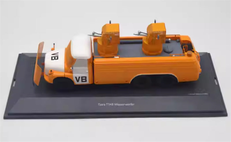 Schuco Tatra T148 Czech riot water cannon vehicle orange Limited Edition 1:43 Truck Pre-built Model view3