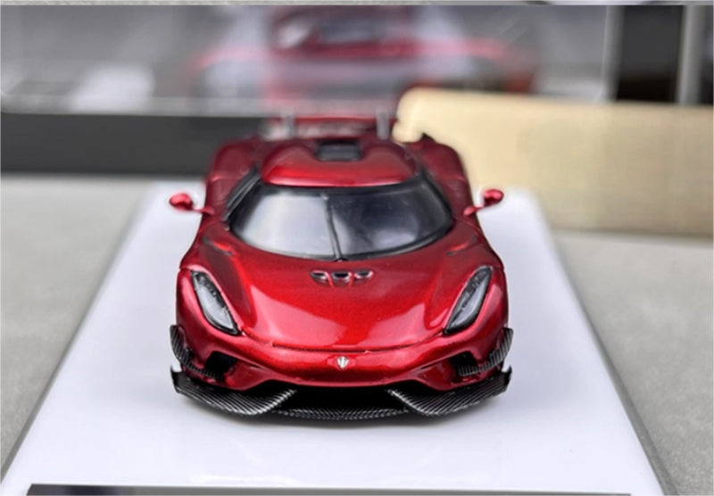 TPC Koenigsegg Regera red Limited Edition 999PCS ONLY 1:64 Car Pre-built Model view7