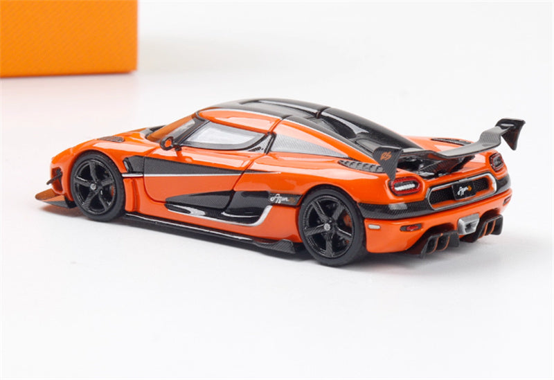 Focal Horizon Koenigsegg Agera RS orange 1:64 Car Pre-built Model view2