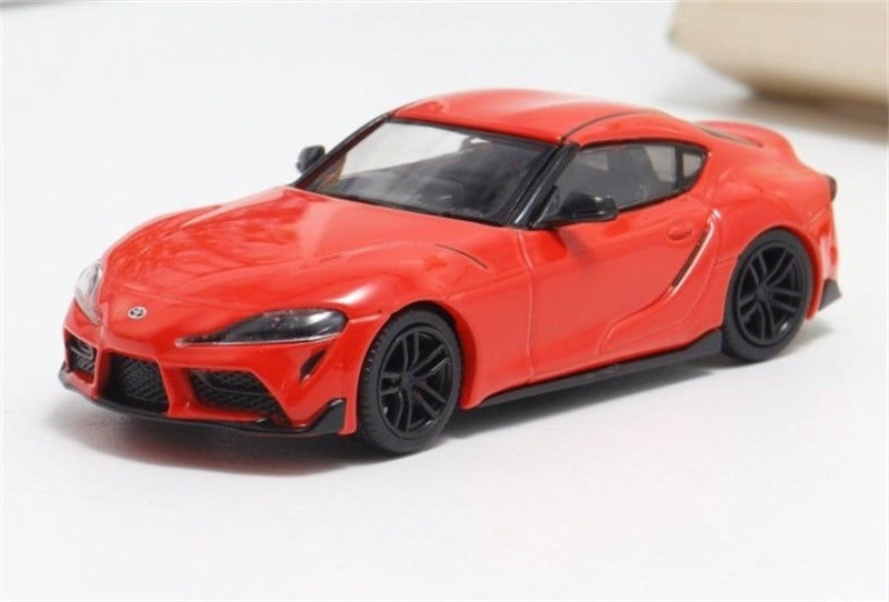 1:64 Toyota GR Supra A90 Orange Red BSC DIECAST Limited Edition 499pcs ONLY Model