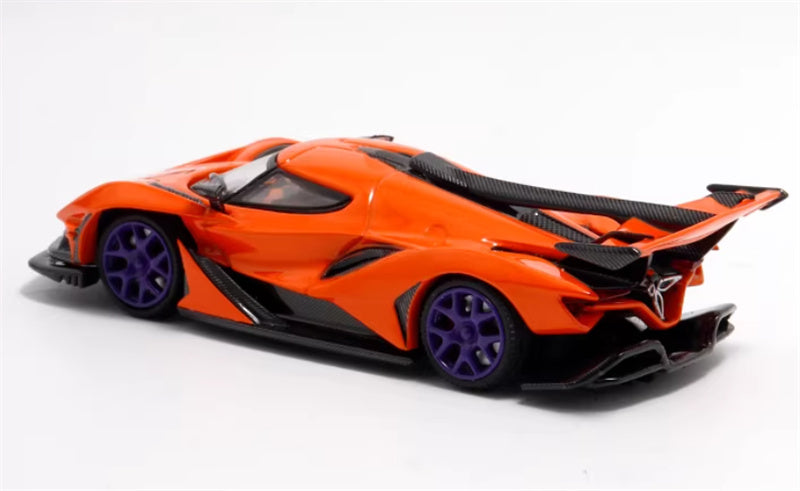 SmallcarsART Apollo IE Supercar orange Limited Edition 499PCS ONLY 1:64 Car Pre-built Model view2