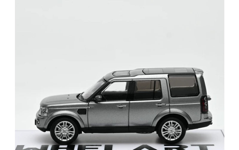 1:64 Land Rover Discovery 4 2014 Grey Silver Wheel Whelart   DIECAST Model
