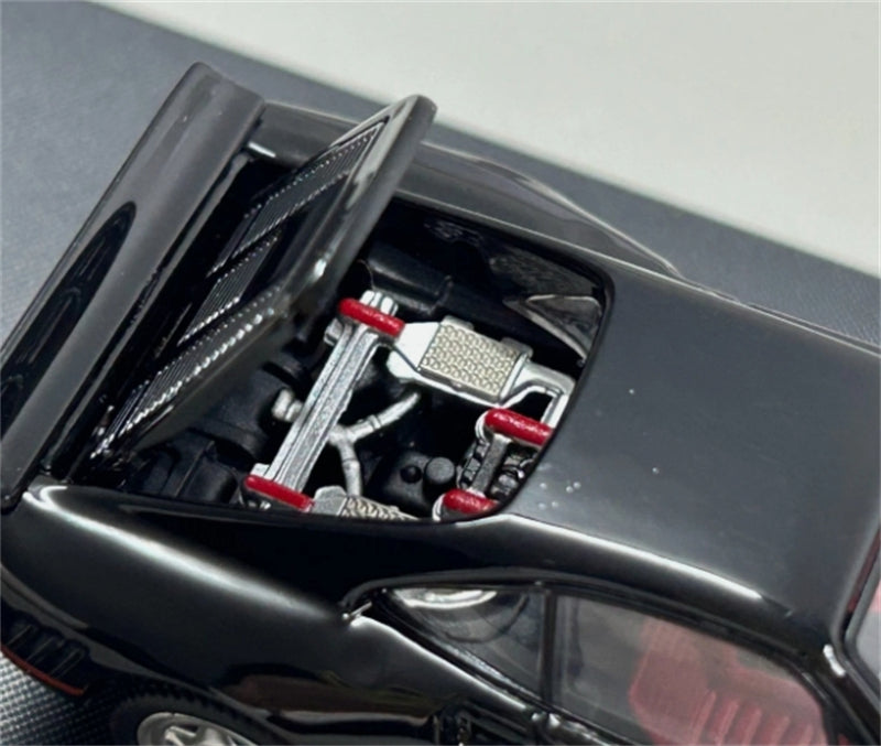 Hone Model Ferrari 288 GTO Black Limited Edition 299PCS ONLY 1:64 car Pre-built Model view7