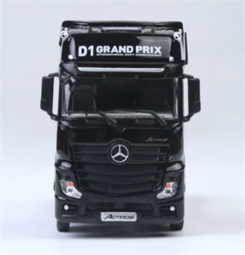 1:64 Mercedes-Benz D1 GRAND PRIX Black MODERNART DIECAST Trailer & Tractor Model