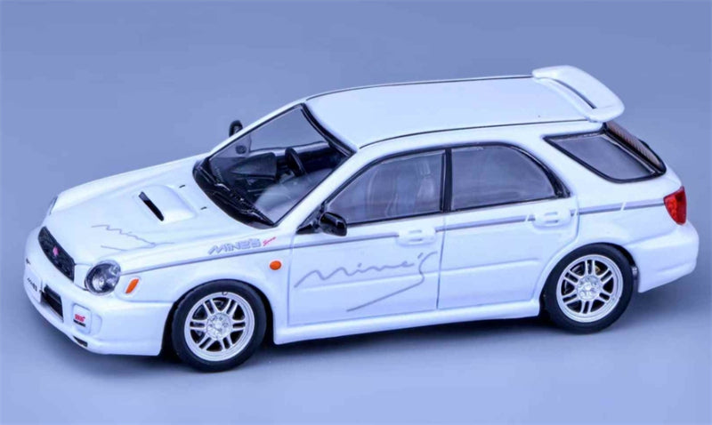 1:64 Subaru Impreza WRX STI 7th Generation Mines Wagon  White Furuya DIECAST Model