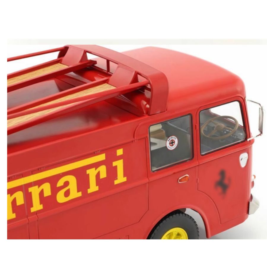 NOREV Fiat Bartoletti 306/2 Ferrari JCB racing transport vehicle 1:18 DIECAST Truck Lorry