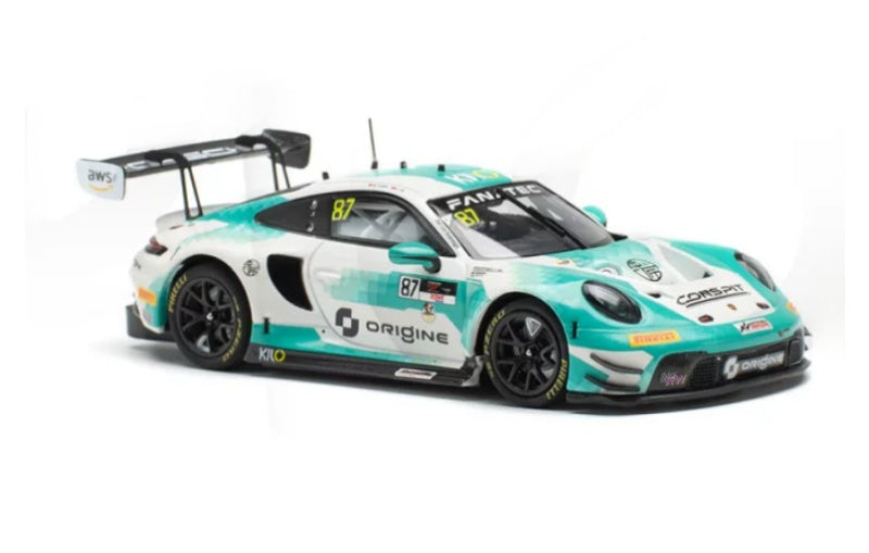 1:43 Porsche 911 GT3R KiloWorks GTWC #87 Asia Champion Diecast Model view5