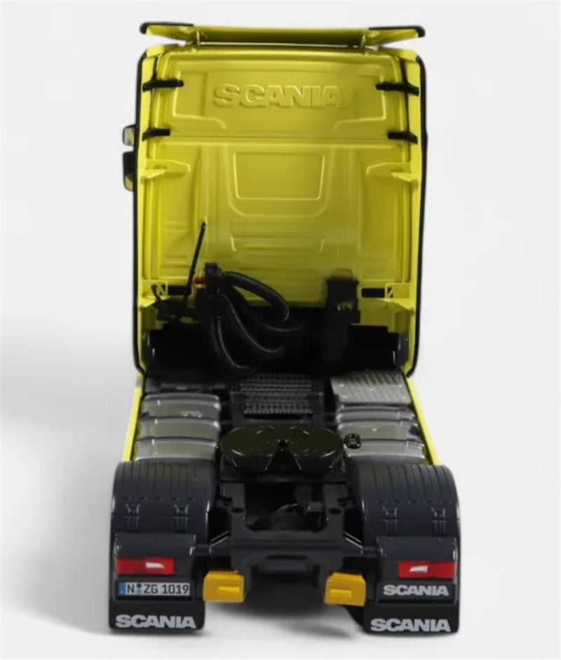 NZG Scania V8 730S 4x2 tractor yellow 1:18 DIECAST Truck Lorry