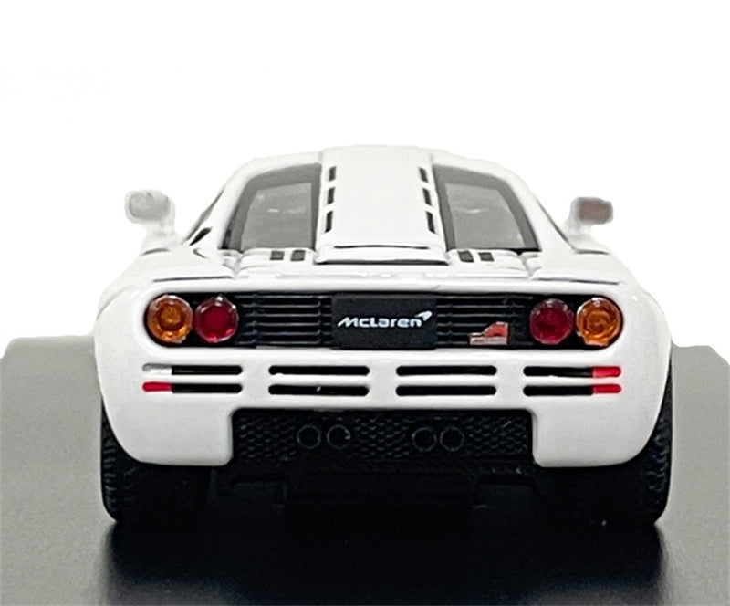 LCD-MODELS Mclaren F1 Super Car Pearl White 1:64 car Pre-built Model view4